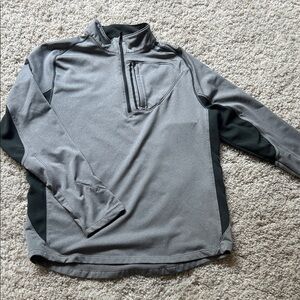 Saucony Men's Gray and Black Lightweight Jacket